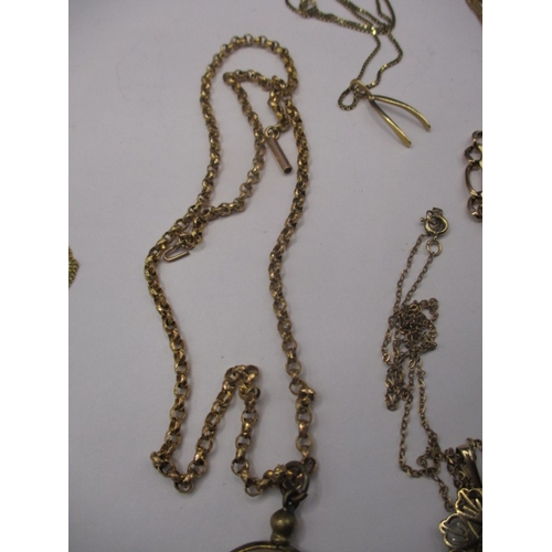 115 - A parcel of gold and yellow metal jewellery items, all in used condition, approx. gross parcel weigh... 