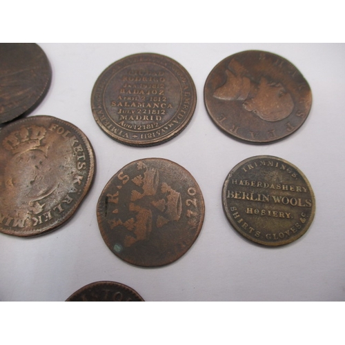 241 - A parcel of Trade and bank tokens, to include Canadian examples, all in circulated condition