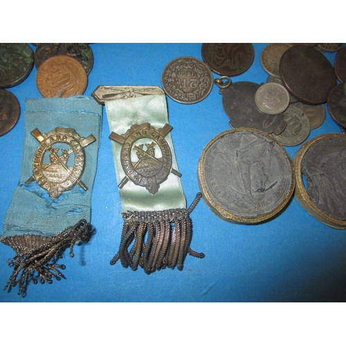 243 - A large quantity of world coins and curios, approx. 5kg in total, all circulated