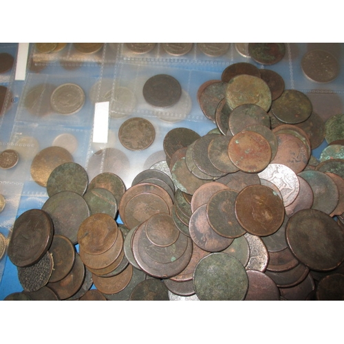 243 - A large quantity of world coins and curios, approx. 5kg in total, all circulated