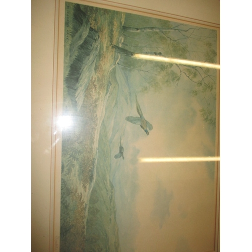 20 - 6 Game scene prints in glazed frames, approx. size of largest 78x60cm, all in useable pre-owned cond... 