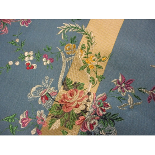 81 - A part roll of upholstery fabric, approx. 2.3m in length by 1.3m wide, possibly a piece from Warners... 