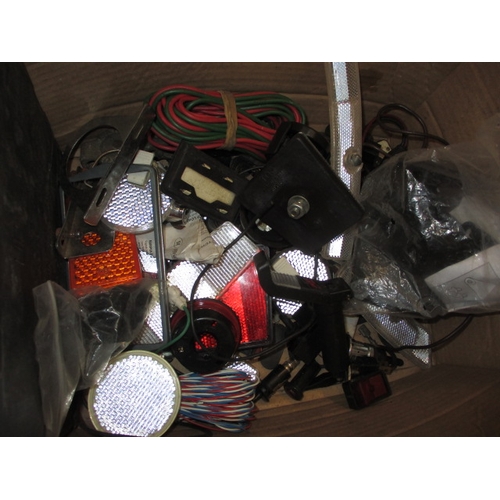 100 - A small parcel of engineering tools and automotive parts, all in used condition