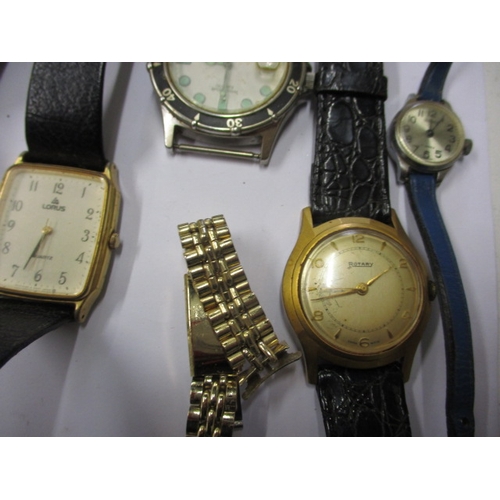 108 - A parcel of vintage wrist and pocket watches, to include a British Rail example, all pre-ow ned and ... 