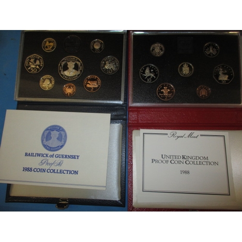 150 - 6 Royal Mint proof year coin sets, all in original presentation display cases