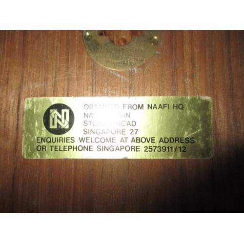 173 - Six military plaques on wood shields, some with labels verso stating obtained from NAAFI HQ, all fro... 