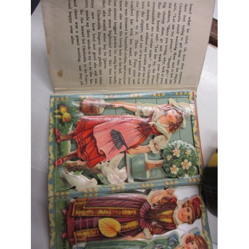 235 - Ralph Tuck & Sons Ltd, Father Tuck Panorama series Cinderella book with cut out stencil figures, bel... 