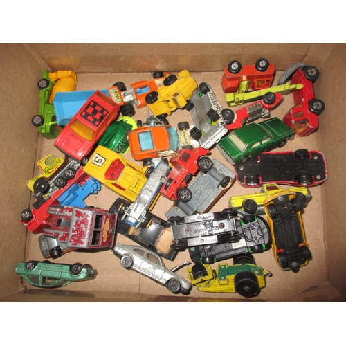 243 - A quantity of vintage die-cast model vehicles, all in play-worn condition