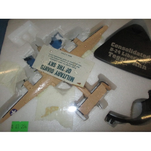 254 - 3 Die-cast Model Aircraft in original packaging