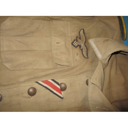 272 - A WWII German Africa Korps tunic jacket, c1941, in used condition