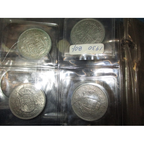 275 - An album of vintage coins, to include silver and part silver examples, all in circulated condition