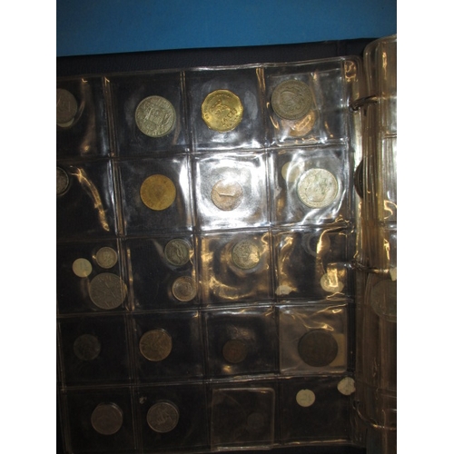 275 - An album of vintage coins, to include silver and part silver examples, all in circulated condition