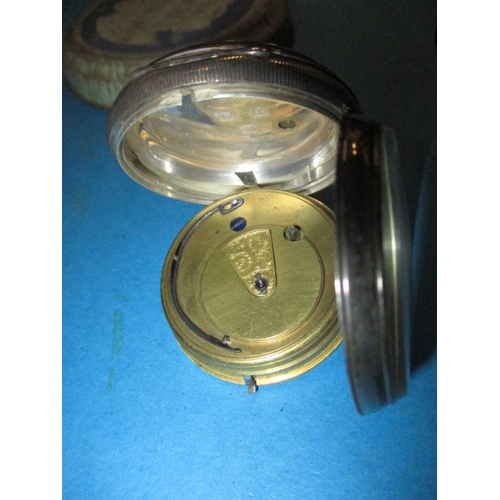 278 - A parcel of vintage watches, to include a silver cased pocket watch, all in used condition and not t... 