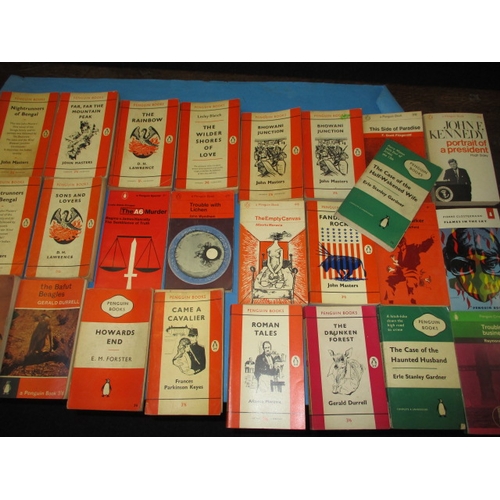 279 - A parcel of vintage Penguin books, all with pre-decimal prices, all in used condition