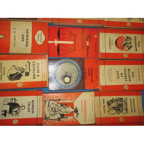 279 - A parcel of vintage Penguin books, all with pre-decimal prices, all in used condition