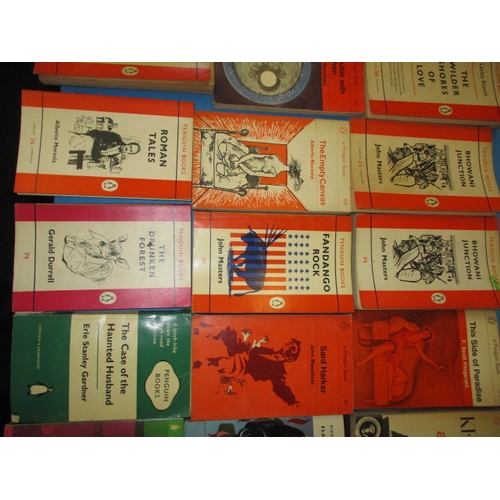 279 - A parcel of vintage Penguin books, all with pre-decimal prices, all in used condition