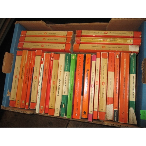 279 - A parcel of vintage Penguin books, all with pre-decimal prices, all in used condition