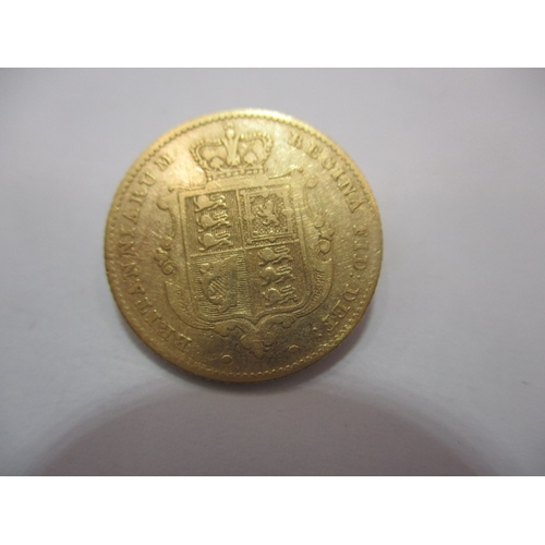 198 - A Victorian gold half sovereign dated 1841, a circulated coin with fine definition of features