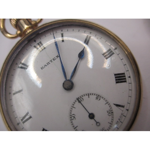 141 - Two vintage 9ct gold cased pocket watches, both very clean but neither tested as to function, approx... 