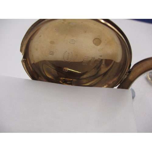 141 - Two vintage 9ct gold cased pocket watches, both very clean but neither tested as to function, approx... 