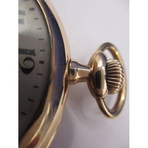 141 - Two vintage 9ct gold cased pocket watches, both very clean but neither tested as to function, approx... 