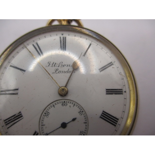 143 - Two Victorian 18ct gold cased pocket watches, approx gross parcel weight 113g, neither tested as to ... 