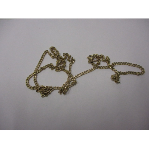 147 - A parcel of gold and yellow metal jewellery items, some damages, approx gross parcel weight 23.1g