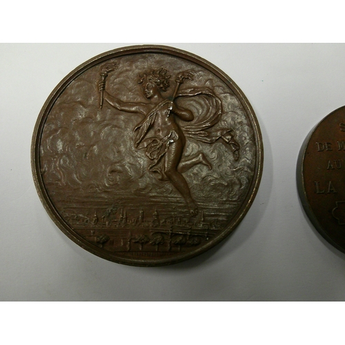 274 - Four antique and later French award medallions, to include 1878 Paris Exhibition, all in good condit... 