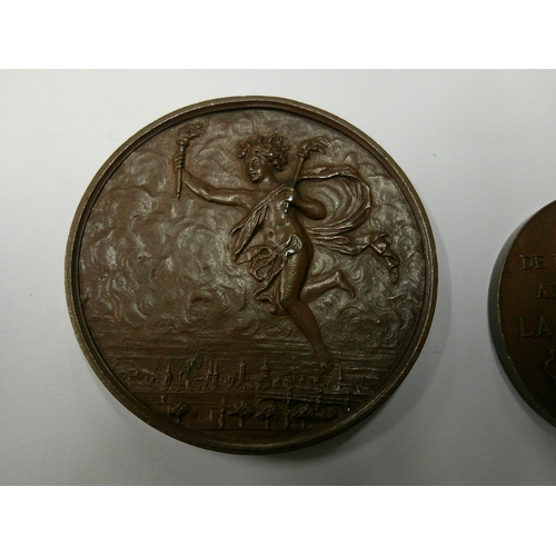 274 - Four antique and later French award medallions, to include 1878 Paris Exhibition, all in good condit... 