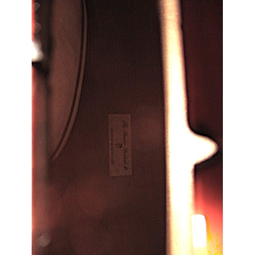 323 - A Stentor Student II ¾ double bass, in useable pre-owned condition with bow