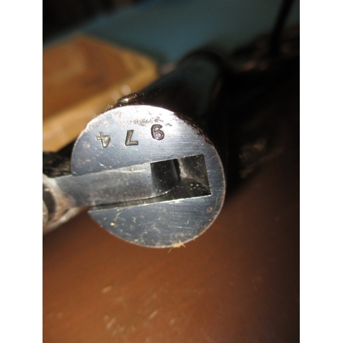 287 - A vintage Webley & Scott junior .177 air pistol in original box and a Chinese break barrel .22 air r... 