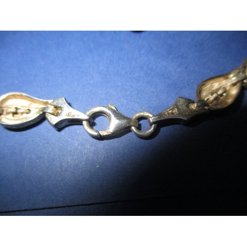 187 - A parcel of silver and white metal costume jewellery, all in used condition, approx parcel weight 93... 