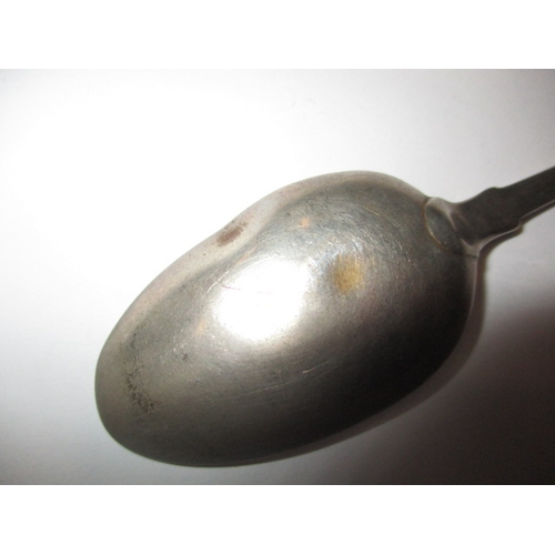 224 - Two antique sterling silver spoons, some denting to one, approx gross parcel weight 55.3g