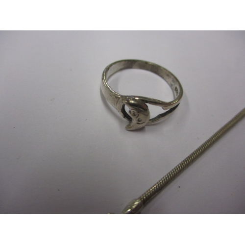 191 - A quantity of 925 silver jewellery items, all in used condition, approx gross parcel weight 33.4g