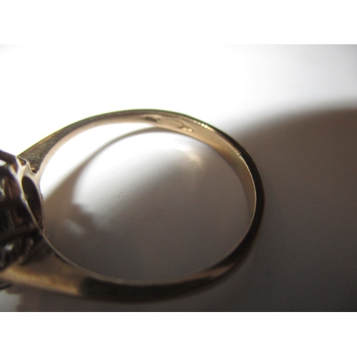 65 - A vintage gold dress ring, marks worn, approx ring size ‘K+’, approx weight 1.5g in useable pre-owne... 
