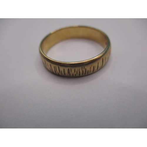 66 - A vintage 9ct yellow gold wedding band, approx ring size ‘Q’, approx weight 3.5g, in useable pre-own... 