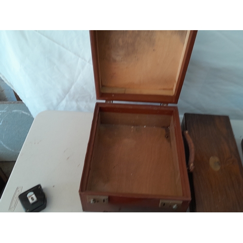A quantity of treen boxes, various sizes and uses, all with age related ...