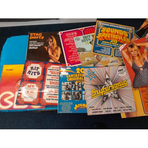 A very large quantity of vintage 12 inch vinyl records to include 12 ...