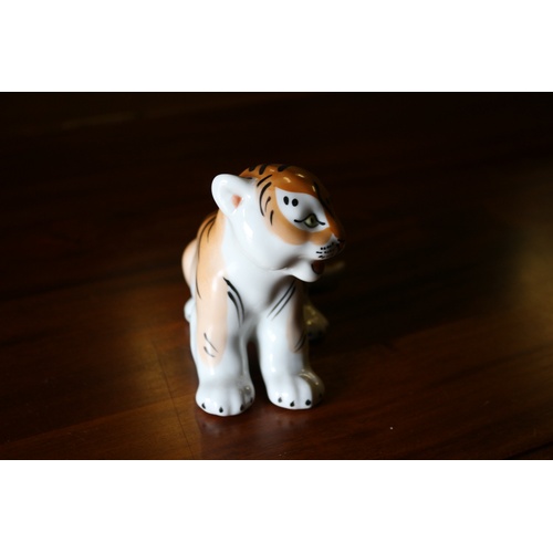 5 - Lomonosov USSR Porcelain Tiger Cub