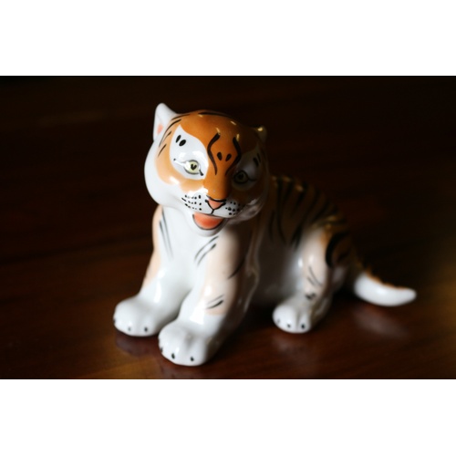 5 - Lomonosov USSR Porcelain Tiger Cub