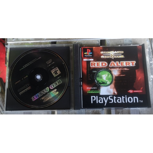 9 - Command & Conquer Red Alert Playstation Game