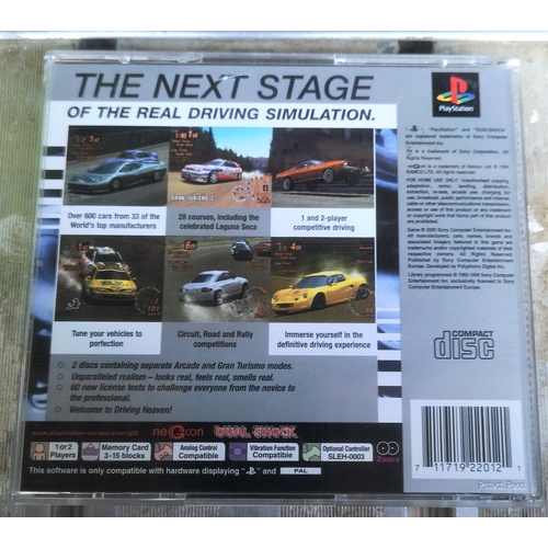 11 - Gran Turismo 2 Playstation Game