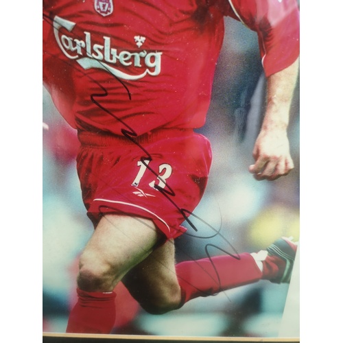 15 - Signed Liverpool FC Player Framed Picture