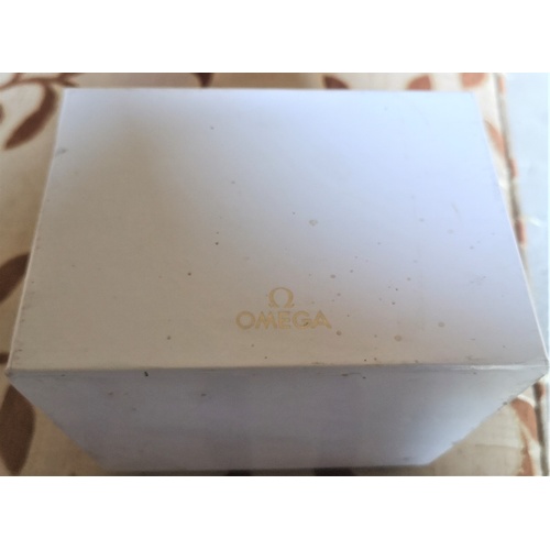 30 - Genuine Omega Watch Presentation Box (and outer box), with Instructions & Warranty Cards and Velvet ... 