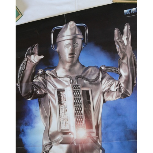 114 - Doctor Who Double Sided Poster - Cybermen and Darlek