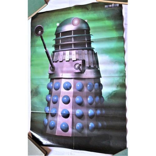 114 - Doctor Who Double Sided Poster - Cybermen and Darlek