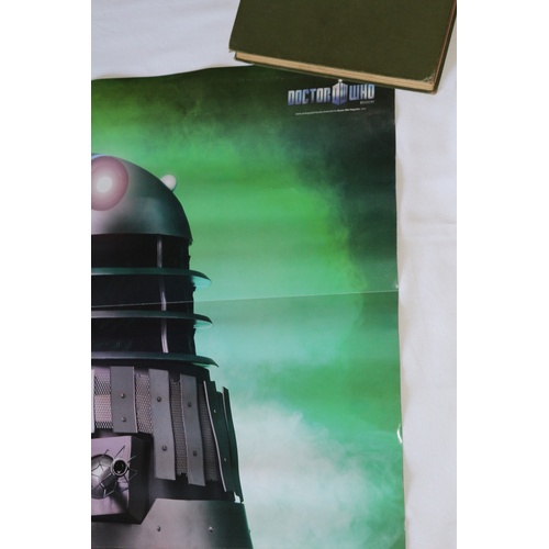 114 - Doctor Who Double Sided Poster - Cybermen and Darlek