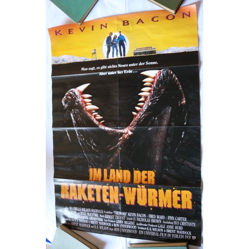 124 - Rare Tremors - German Movie Poster - 1989