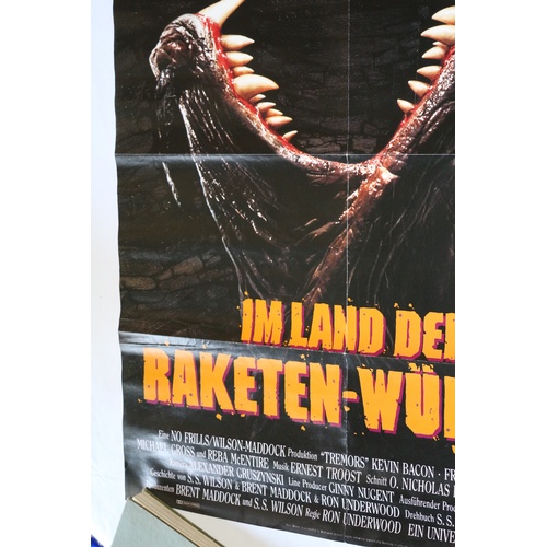 124 - Rare Tremors - German Movie Poster - 1989