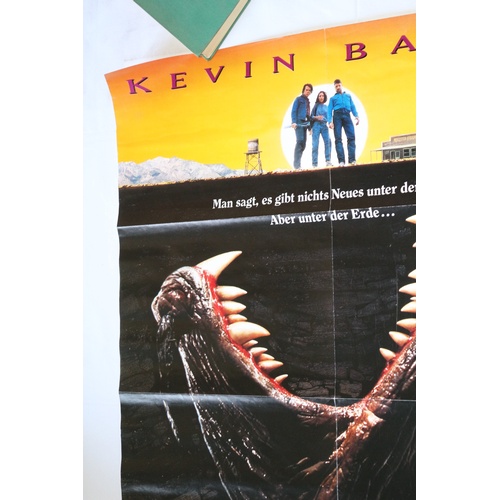 124 - Rare Tremors - German Movie Poster - 1989